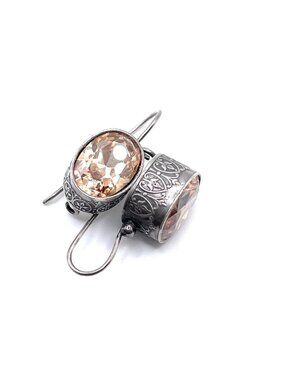 W1335 Retired Silpada Champagne Earrings - 2007 Catalog
